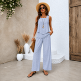 Smilla | Stilvolles Sommer-Set – Gestreift