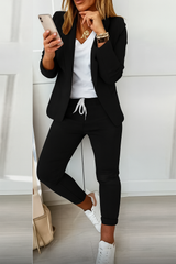 Sloane - Elegantes Set – Schwarz