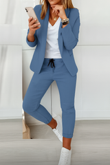 Sloane - Elegantes Set – Blau