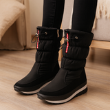 Arlen | Winterfeste Komfortstiefel mit Seitenreißverschluss – Schwarz
