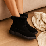 Amara | Stylische Winterstiefel mit warmem Futter – Schwarz