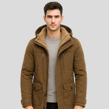 Marceau | Klassische Winterjacke – Dunkelbraun