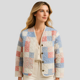 Mittelsaison-Jacke für Damen – Leicht und auffällig – Pastellblau