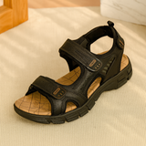 Schnelltrocknende Herren-Sandalen – Atmungsaktiv & leicht für Strand und Dusche – Schwarz