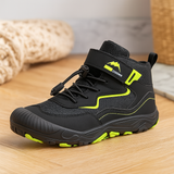 FlexiStep Kinder-Barfußschuhe – Wasserabweisende, minimalistische Outdoor-Schuhe – Grün