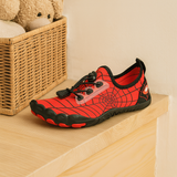 EarthSteps Kinder-Barfußschuhe – Leichte Alltagsschuhe für die natürliche Fußentwicklung – Rot