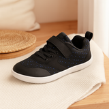 StepGo Kinder-Barfußschuhe – Wasserabweisende, leichte Schuhe für aktive Kinder – Schwarz-Blau