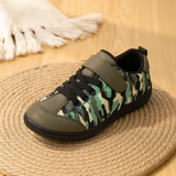 BarfußKinder Joy – Unisex Barfußschuhe für glückliche und gesunde Kinderfüße – Militärgrün