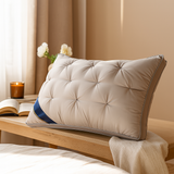 Kissen in 5-Sterne-Hotelqualität – 48,26 x 73,66 cm, Nackenstütze für tiefen Schlaf – Grau