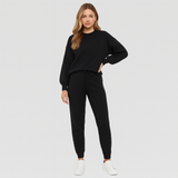 Eleganter Damen-Trainingsanzug – Stilvolles Loungewear-Set für Zuhause oder Freizeit – Marineblau