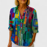 Estelle | Schicke Zeitlose Bluse – Modern Multi