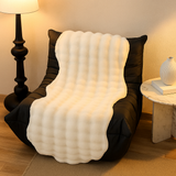 CloudHaven – Ultraweiches Plüschdecke mit rutschfester Rückseite – Beige
