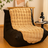 CloudHaven – Ultraweiches Plüschdecke mit rutschfester Rückseite – Khaki