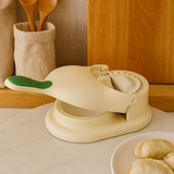 DoughMaster – 2-in-1 Teigtaschen-Set für schnelle und perfekte hausgemachte Teigtaschen – Beige