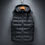 GRIFFINE – Ärmelose Outdoor-Jacke – Schwarz