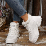 Romaya - Bequemer Und Moderner Winter Sneaker – Weiß