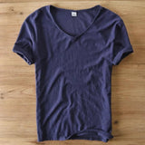 Christine | T Shirt aus Bio Baumwolle – Marineblau