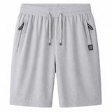 Iron™ Shorts aus Premium-Baumwolle mit kühlender Technologie – Grau