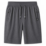 Iron™ Shorts aus Premium-Baumwolle mit kühlender Technologie – Dunkelgrau