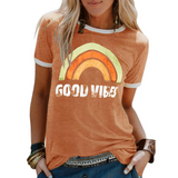 Claudia | Elegantes Soft Blend Casual Shirt – Orange
