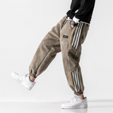 Herren Jogger Hose | lockere Passform mit geradem Beinverlauf – Braun