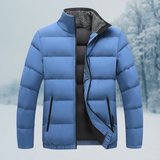 Stilvolle und gemütliche herrenjacke – Blau
