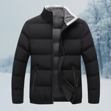 Stilvolle und gemütliche herrenjacke – Schwarz