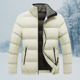 Stilvolle und gemütliche herrenjacke – Weiß