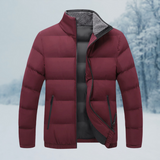 Stilvolle und gemütliche herrenjacke – Rot