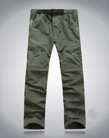 Funktionelle und bequeme Outdoor-Afrits-Hose für Herren – Olivgrün