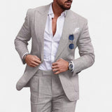 Michael™ | Sommeranzug (Jacke + Hose) – Grau