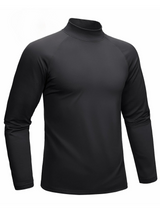 Termazo | Atmungsaktives Langarm-Shirt für Herren – Schwarz