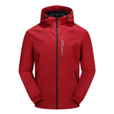 BERNHARD – Wasserdichte Outdoor-Jacke für den Herbst – Rot