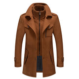 Stylische herren-winterjacke in zwei teilen - Daan – Khaki