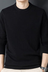 Louis | Kaschmirpullover – Schwarz