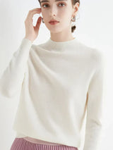 Eleganter Damenpullover für einen stilvollen Auftritt – Weiß