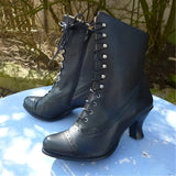 Imani | Schicke & Mutige Biker Boots – Schwarz
