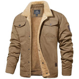 Jonas - Lässige Bomber Jacke – Khaki