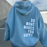Gisele Bequemer Hoodie für Damen – Blau