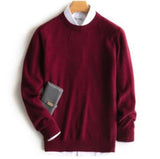 Hochwertige pullover für herren - stilvolle eleganz – Rot