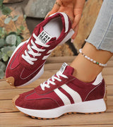 Mira - Stilvoller Komfort-Sneaker für jeden Tag – Rot