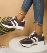 Vivianne™ - Orthopädische Komfort-Plattform-Wanderstiefel – Dunkelbraun