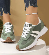 Mira - Stilvoller Komfort-Sneaker für jeden Tag – Grün