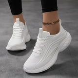 Damen-sneaker – atmungsaktiv – Weiß