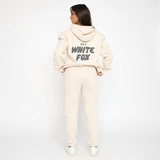 Damen Trainingsanzug Aus Baumwollmix - MoveLuxe – Beige