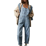 Eva - Jeans-Overall – Hellblau