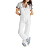 Eva - Jeans-Overall – Weiß