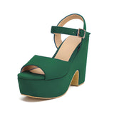 Paeris | Bequeme und modische Sandalen – Grün