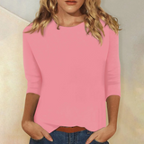 Stilvolles Damen Langarmshirt - Ava – Rosa