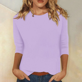 Stilvolles Damen Langarmshirt - Ava – Lila
